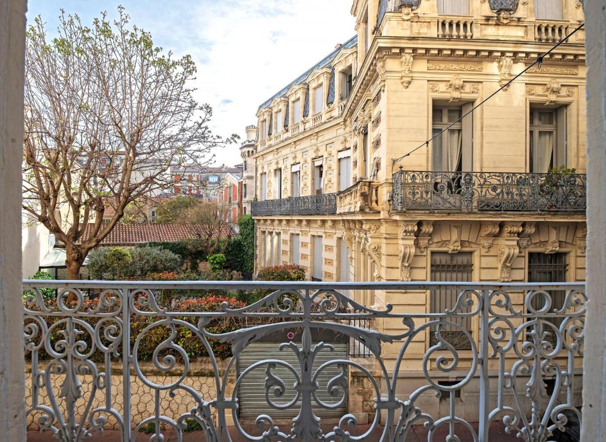 * F3 Haussmannien, Centre-Ville, 4 Pers, Wifi * Montpellier Dış mekan fotoğraf