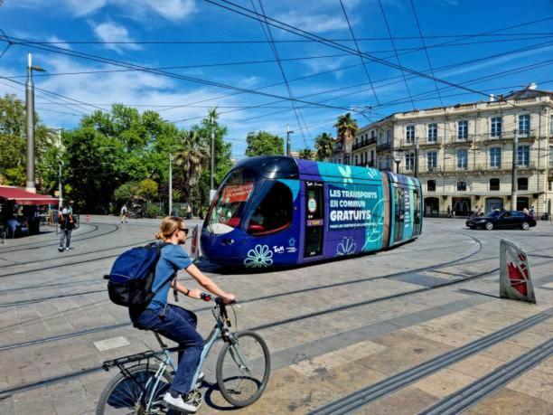 * F3 Haussmannien, Centre-Ville, 4 Pers, Wifi * Montpellier Dış mekan fotoğraf
